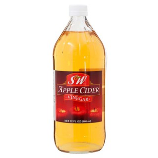 เอสแอนด์ดับบลิวน้ำส้มสายชูหมักแอปเปิ้ล 946 มล. S&amp;W Apple Cider Vinegar 946 ml.