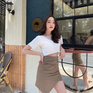 MALIMAYS - Petal skirt กระโปรงสั้น พร้อมส่ง N94l