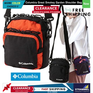 Columbia PU8404 Great Smokey Garden กระเป๋าสะพายไหล่ ผ้า CORDURA กระเป๋าสะพายข้าง กระเป๋าสะพายข้าง