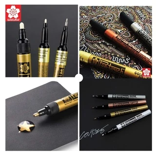 (ร้านนี้ ส่งไวกว่าเยอะ) ปากกาเพ้นท์ Sakura Pen Touch ปากกามาร์คเกอร์ ใช้ได้กับทุกพื้นผิว ปากกาเขียนการ์ด แก้ว เสื้อผ้า