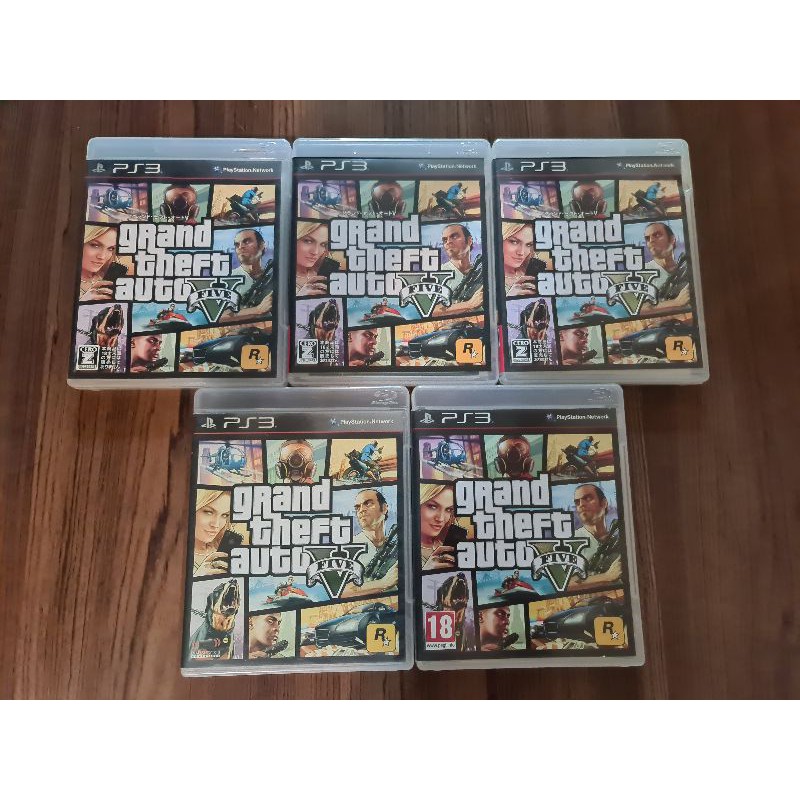 Grand Theft Auto 5 (gta5) ของเครื่อง ps3 ครับ