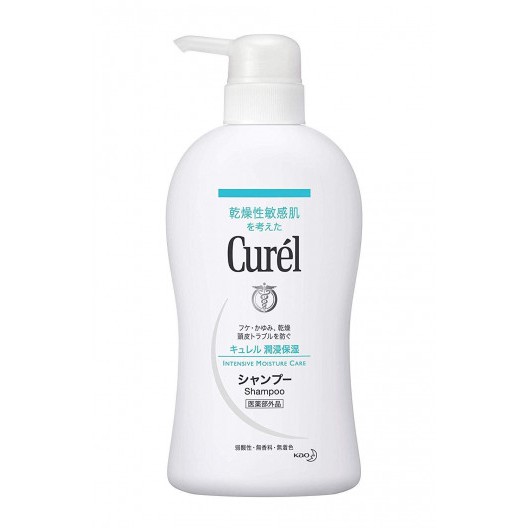 [ของแท้/ใหม่] Curel Intensive Moisture Care Shampoo 420ml คิวเรล มอยส์เจอร์ แคร์ แชมพู