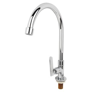 BASIN FAUCET ISANI IS-682P CHROME ก๊อกอ่างล้างหน้า เดี่ยว ISANI IS-682P สีโครม ก๊อกอ่างล้างหน้า ก๊อกน้ำ ห้องน้ำ BASIN FA