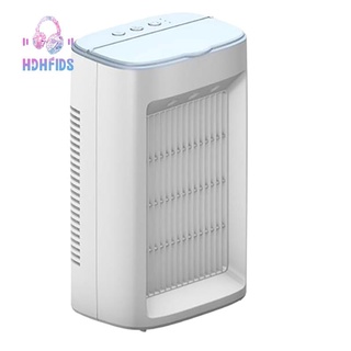 Portable Air Conditioner Fan,3 in 1 USB Air Cooler Fan Desktop Humidifier Purifier for Bedroom Living Rooms Office