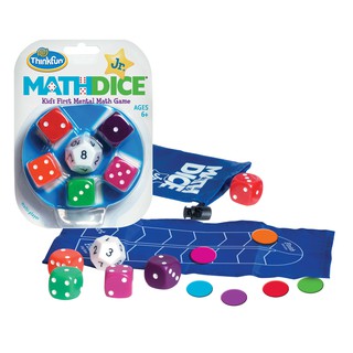 ThinkFun: Math Dice Jr. – Kids First Mental Math Game [BoardGame]