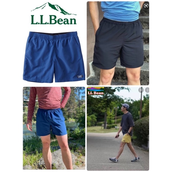 กางเกงขาสั้น LL Bean รุ่น Classic Supplex Sport ผ้าร่ม บางเบาใส่สบาย แห้งง่าย