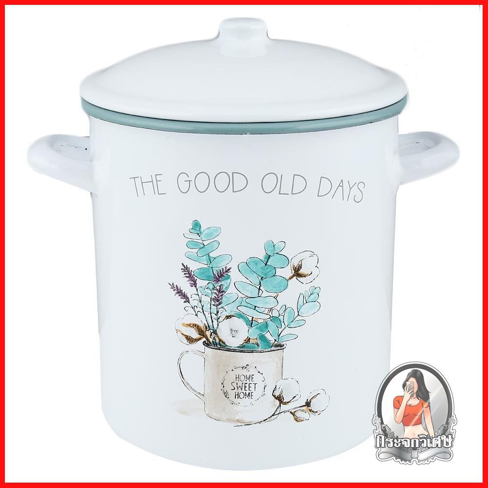 [พร้อมส่ง] เครื่องครัว อุปกรณ์ หม้อทรงสูง KECH GARDEN ขนาด 19.5 ซม.  ผลิตจากวัสดุคุณภาพดีเคลือบด้วย 