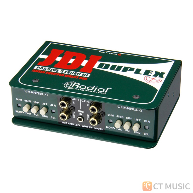 Radial JDI Duplex Stereo DI