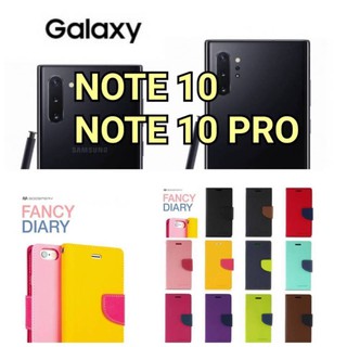 MERCURY GOOSPERY Fancy Diary Case (ของแท้ 100%) สำหรับ Samsung Galaxy Note 10 / 10+