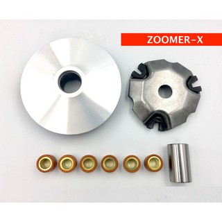 ล้อขับสายพานตัวใน ZOOMER-X พร้อมเม็ดตุ้มน้ำหนัก