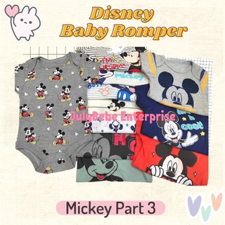 ชุดรอมเปอร์ ลาย Mickey Part 3 ขนาดเล็ก สําหรับเด็ก