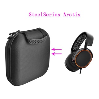 Kok กระเป๋าเคส Eva ขนาดมินิสําหรับใส่จัดเก็บชุดหูฟังเล่นเกม Steelseries Arctis 3/5/7