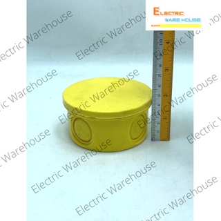 กล่องพักสายไฟแบบกลม (round junction box)