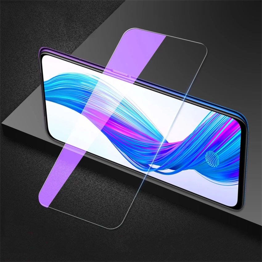 ป้องกันแสงสีฟ้าสีม่วง กระจกนิรภัย สำหรับ Samsung Galaxy S24 S23 S20 FE A16 A15 A25 A35 A55 A14 A13 A24 A23 A34 A54 Note 10 Lite A52 A32 A02s A12 A42 A10s A10 A20 A30 A30s A31 A50 A50s A01 A05 A06 A04s A33 A22 A51 A53 A21s A71 A72 A73 ตัวป้องกันหน้าจอ - รูปที่ 6