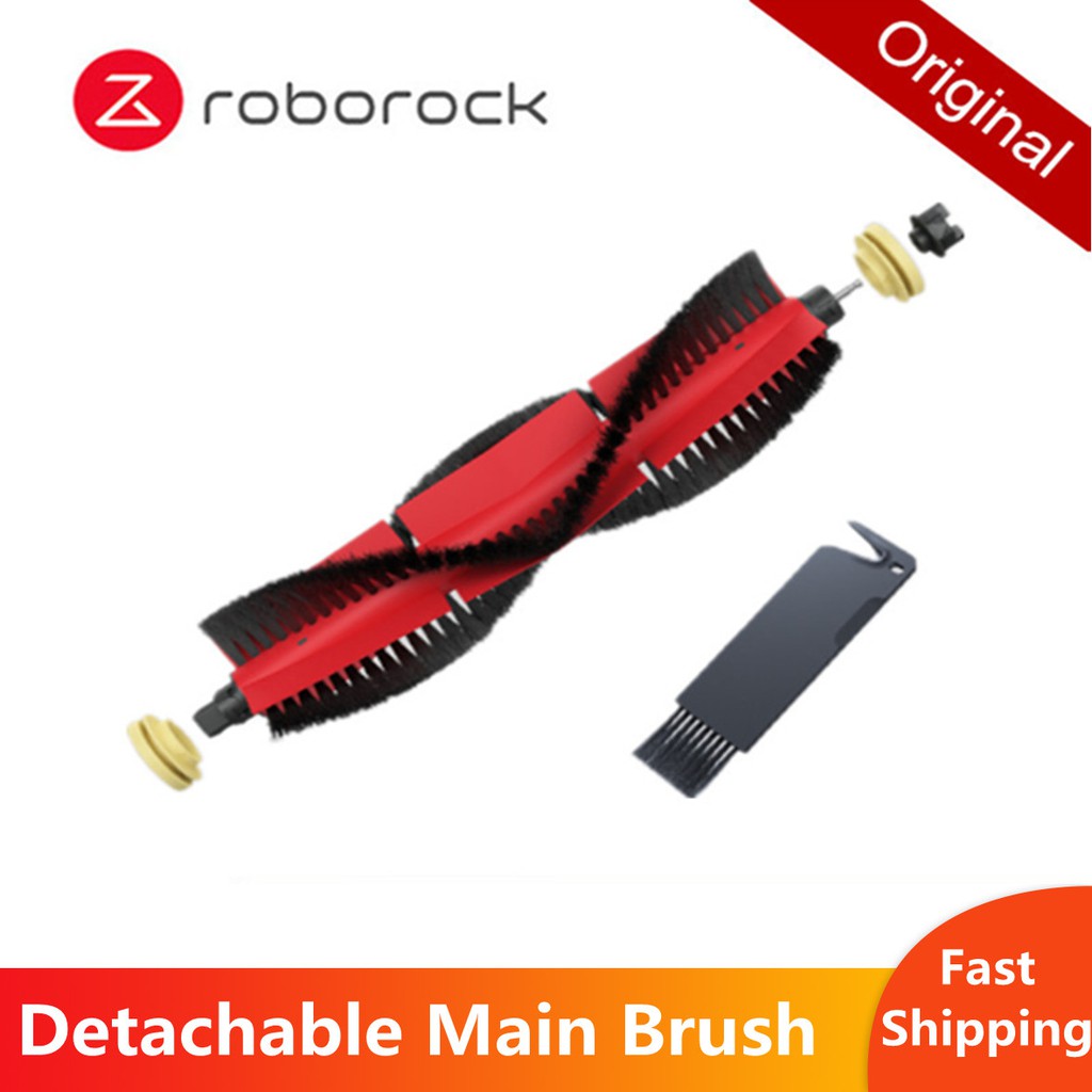Original Roborock Detachable Main Brush Accessories Parts for Roborock S6 MaxV/S6 Pure/S5 Max/S5/S6 