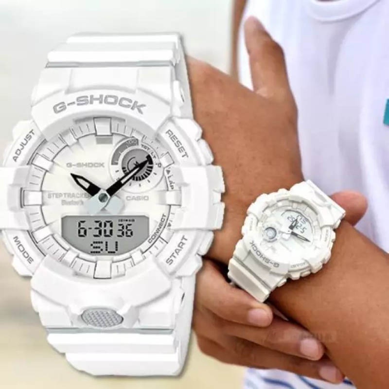 นาฬิกาข้อมือผู้ชาย นาฬิกาโทรศัพท์ Casio GShock G shock รุ่น GBA-800-7A รับประกัน 1 ปี