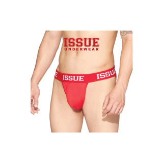 ISSUE UNDERWEAR Jock Strap กางเกงชั้นในชาย สีแฟชั่น สีแดง