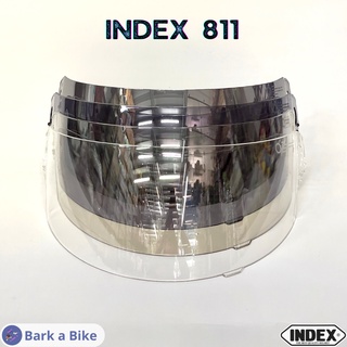 หน้ากากหมวกกันน็อค Index รุ่น 811, 811 i-Shield, 101 ป้ายเหลือง ของแท้