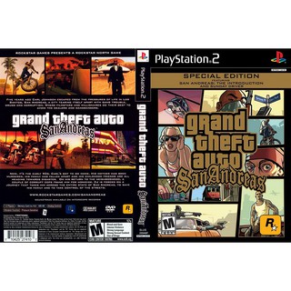 GRAND THEFT AUTO SAN ANDREAS SPECIAL EDITION [PS2 US : DVD5 1 Disc &amp; DVD9 1 Disc]