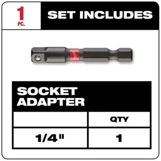 Milwaukee แปลงหัวบล็อค(อะแดปเตอร์) Impact Socket Adapter