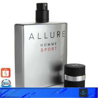 ของเเท้ น้ำหอม Chanel Perfume Allure Homme sport Eau de Toilette(EDT) Spray for Men 100ML น้ำหอมชาแนล น้ำหอมผู้ชาย