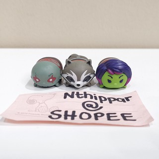 ขาย Marvel Tsum Tsum ไซส์ M ชุด 3 ตัว Drax Rocket Raccoon Gamora Guardian of the galaxy Avenger ของแท้ พร้อมส่ง