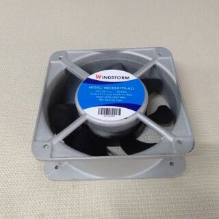 WINDSTORM : WB155H7PS-A2L-G,WB155-A2L พัดลมระบายความร้อนตู้คอนโทรล, สี่เหลี่ยม 6" , 220V