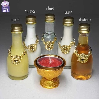 ชุดน้ำวิเศษทั้ง 5 ไหว้พระแม่อุมา พระแม่ลักษมี พระพิฆเนศ | ปัญจอมฤต | จัดหิ้ง ถวายบูชาเทพฮินดู