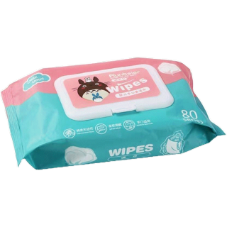 สุดคุ้ม🚩ทิชชู่เปียก 80 แผ่น กระดาษเปียก Baby Wipes สูตรบริสุทธิ์ ผ้านุ่มไม่บาดผิว