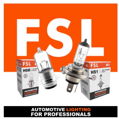 FSL BIKE FRONT BULB H6M 12V 35/35W BAD20 MOSKITO/EVO-Z/VESPA