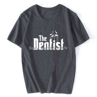 เสื้อยืดคอกลม แขนสั้น ผ้าฝ้าย พิมพ์ลายกราฟฟิค The Dentist Birthday สไตล์ฮาราจูกุ แฟชั่นสําหรับผู้ชาย และคู่รัก