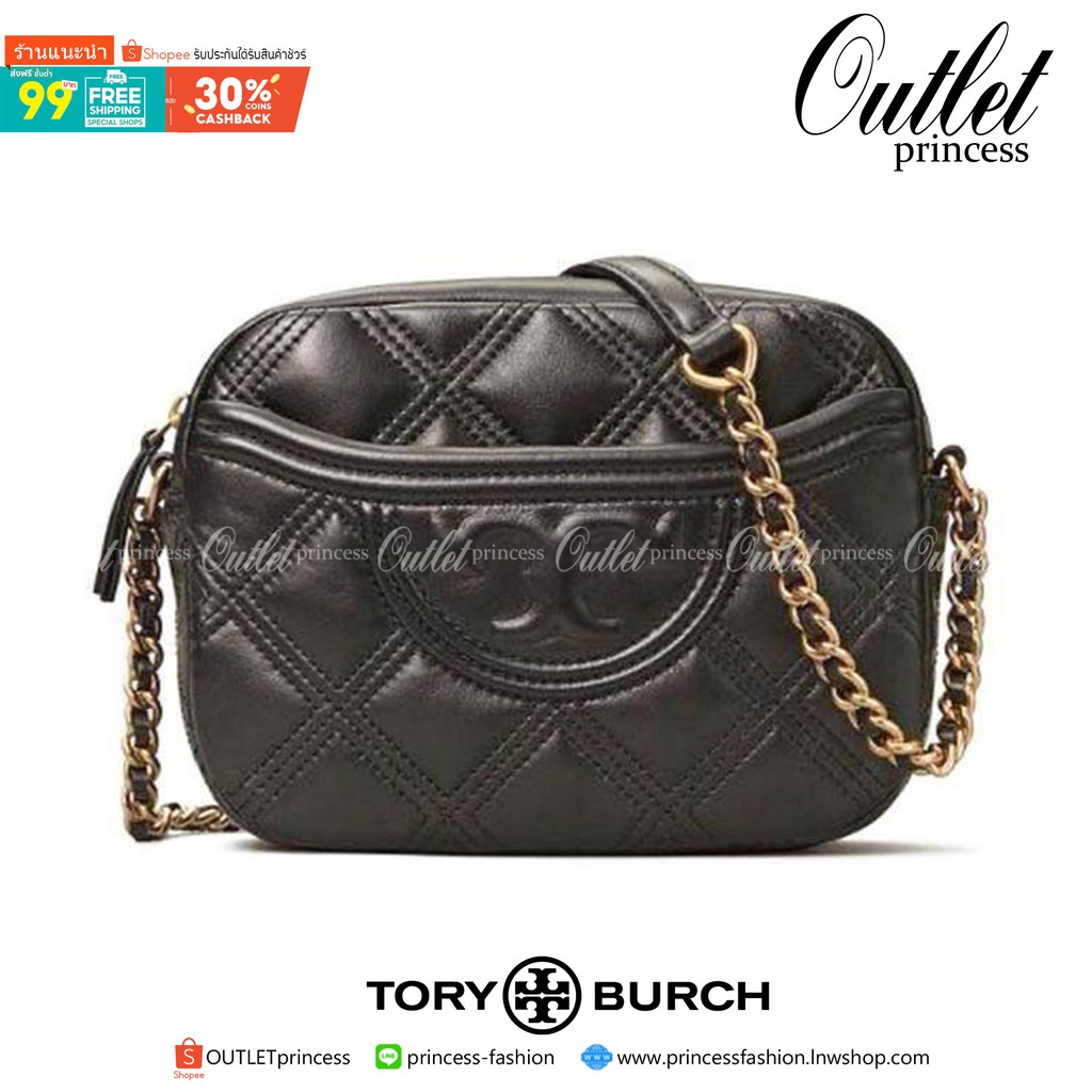 Tory Burch Factory Outlet Quilted Leather Shoulder Bag กระเป๋าสะพายรุ่นแนะนำจาก Tory Burch Factory ห