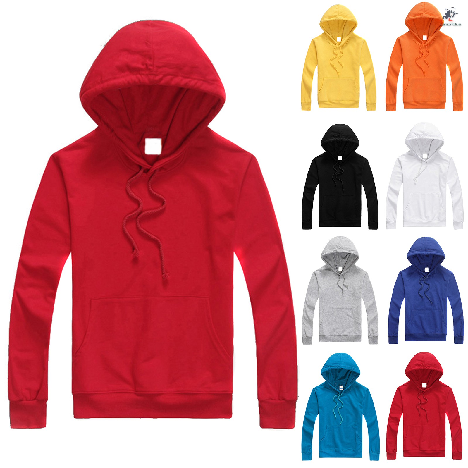 plain pullover hoodie