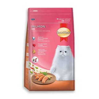 ✨ขายดี✨ สมาร์ฮาร์ท แมวโต รสแซลม่อน 1.2 กก. SmartHeart Cat Salmon 1.2 kg