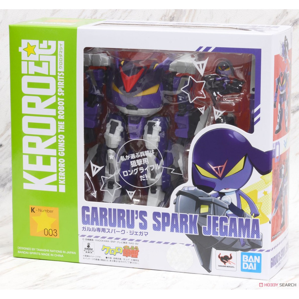 Tamashii Nations Robot Spirits Garuru's Spark Jegama Keroro UC สิบโท เคโรโระ - กันดั้ม กันพลา Gundam