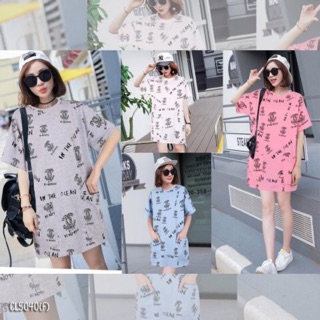 5040 Minidress Oversize เสื้อตัวใหญ่ใส่หลวมๆ