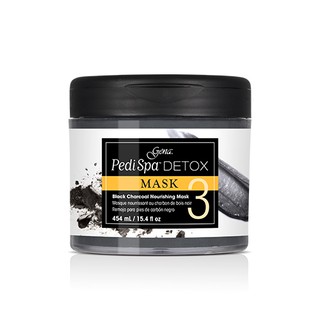 ของแท้! Gena Pedi Spa Detox Charcoal Mask : ชาร์โคล มาส์ก - 15.4 oz.