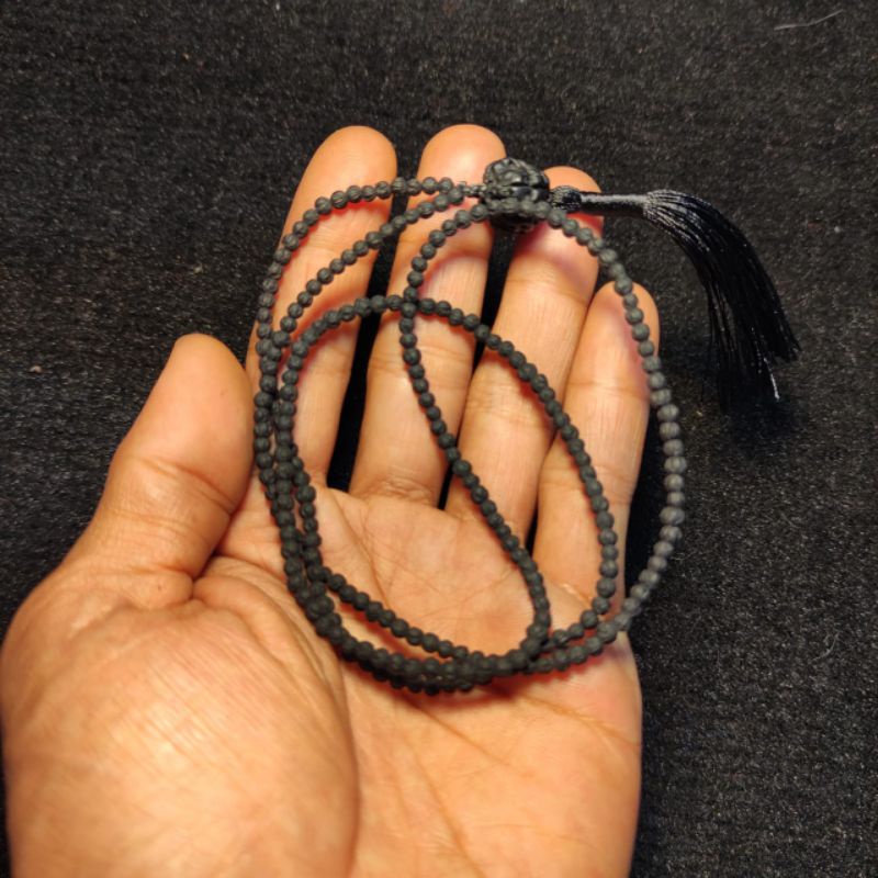 สร้อยคอรูรักชาเมล็ดดํา 2 มม. ขนาดเล็ก