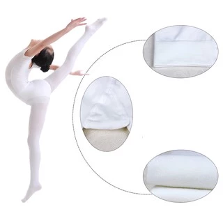 80D เท้าเด็กผู้หญิง Pantyhose Dance Leggings บัลเล่ต์เต้นรํา Tights