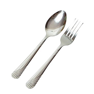 โปรโมชั่น : ช้อนส้อมสแตนเลส 1คู่ สำหรับรับประทานอาหาร