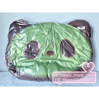 หมอนอิง-หมอนรองนั่งโทสมัชชะหน้าหมีแพนด้า [Toreba Exclusive]  Soft Panda Shaped Bread Cushion -Matcha Toast-