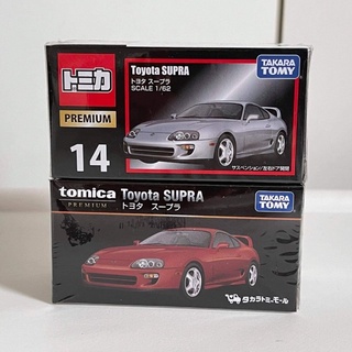 TOMICA PREMIUM TAKARATOMY TOYOTA SUPRA No.14 รถเหล็ก ของแท้