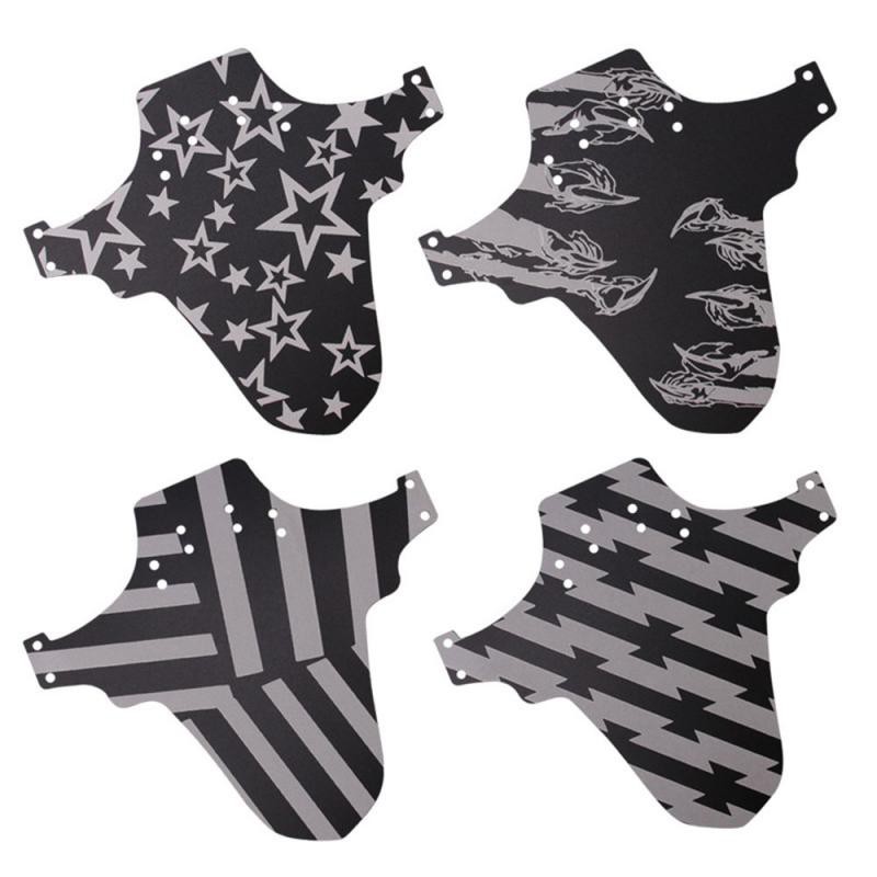 ∈Bicycle Fenders Front/Rear Tire Wheel Carbon Fiber Mudguard MTB Mountain Bike Road Cycling Fix Gear