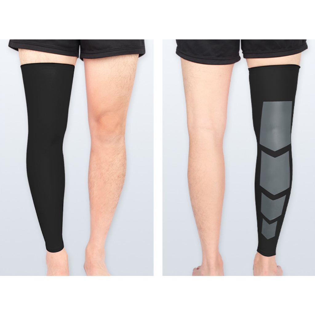 (2ชิ้น) ปลอกรัดน่อง ปลอกขาแบบยาว ปลอกขาใส่ออกกำลังกาย วิ่ง ปั่นจักรยาน ลดการเมื่อยล้า กระชับกล้ามเนื้อน่อง - รูปที่ 2