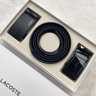 set เข็มขัด2หัว lacoste💯