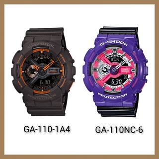 G-Shock👉Ga-110-1A4 ส้ม, Ga-110NC-6ทูโทนม่วง