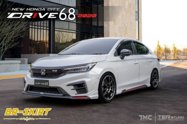 ✅ส่งฟรี🔻ชุดแต่งสเกิร์ต Honda City 2020 ทรง Drive68