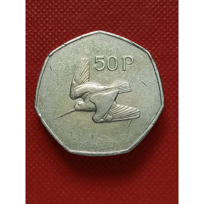 เหรียญเก่าประเทศไอร์แลนด์ (9) 50PENCE  1981