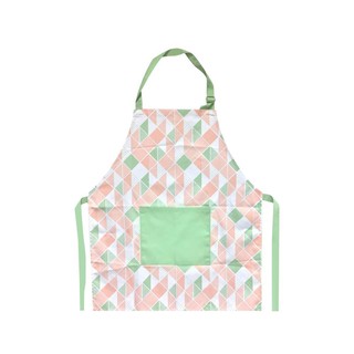 ชุดกันเปื้อน PLIM PIXEL ชุดกันเปื้อนและถุงมือ APRON PLIM PIXEL GREEN/PINK