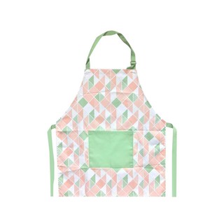 ชุดกันเปื้อน PLIM PIXEL ชุดกันเปื้อนและถุงมือ APRON PLIM PIXEL GREEN/PINK